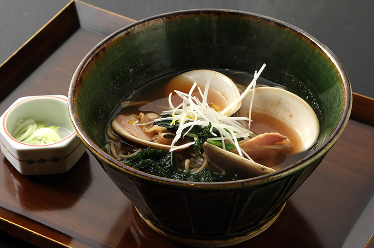 はまぐり蕎麦