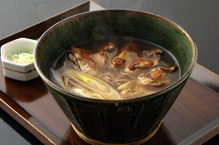 きのこ蕎麦